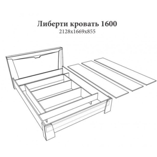 Кровать Либерти Эверест