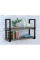 Навісна настінна полиця PL-2-18, LOFT DESIGN