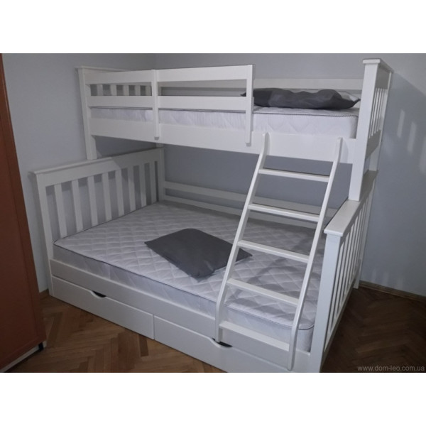 Двухъярусная кровать Скандинавия без ящиков