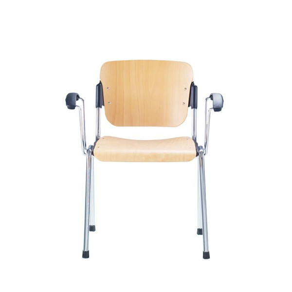 Стул Эра ERA arm wood chrome
