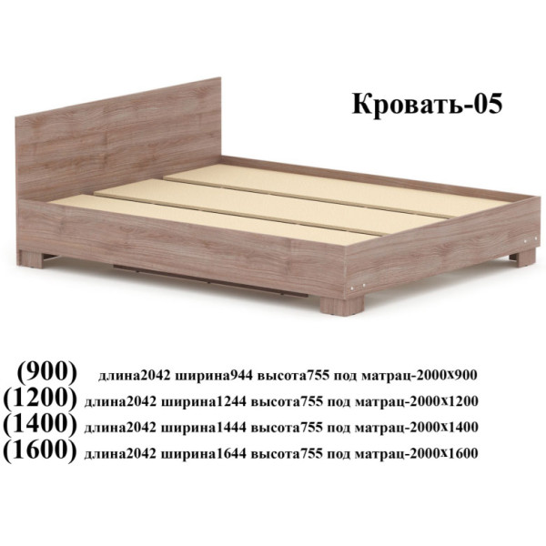 Кровать-05 РТВ