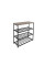 Полка металлическая для обуви J4 loft 80 см Метакам