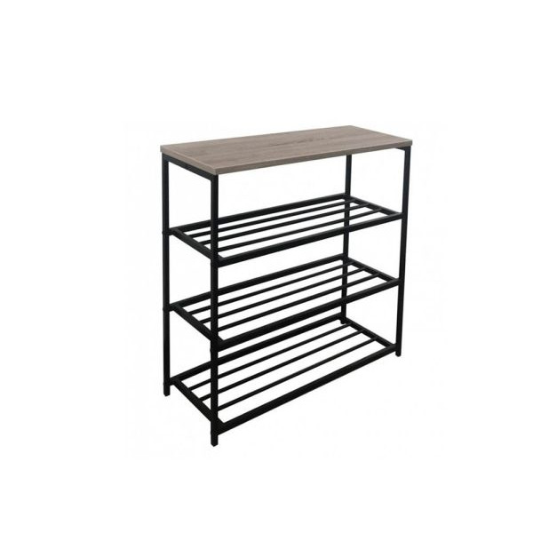 Полка металлическая для обуви J4 loft 80 см Метакам