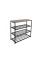 Полка металлическая для обуви J4 loft 100 см Метакам