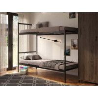 Кровать двухъярусная металлическая Basis duo Метакам