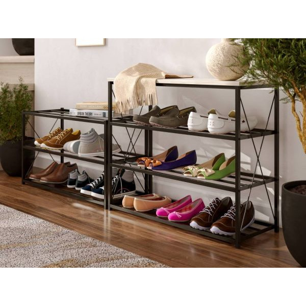 Полка металлическая для обуви Visit J3 60 см Метакам