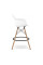 Стілець Тауер Вуд Eames барний високий білий