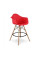 Стілець Тауер Вуд Eames барний високий червоний