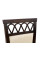 Стілець Анжело 5, горіх/світл тканина Luis 1