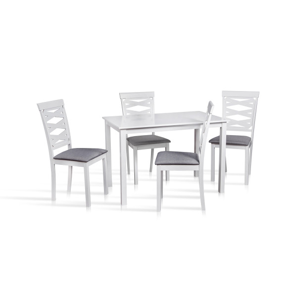 Комплект Бруклін (1+4) Білий WHITE