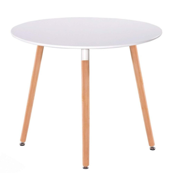 Стіл обідній СІРІУС (Китай) MDF (D=60cm), білий
