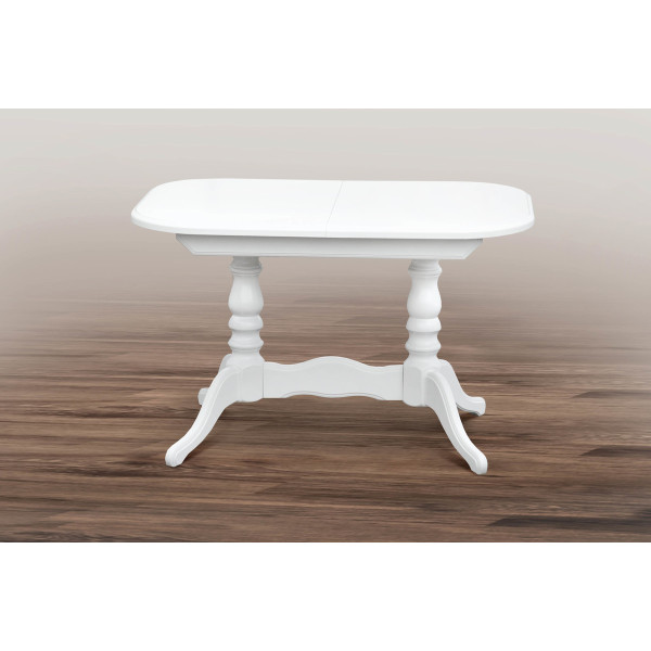 Стіл обідній Шервуд ( 120*40 ) 80, ваніль
