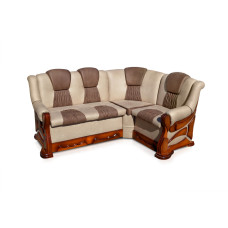 М"який куток розкл Каприз175*130(Beige+Brown)горіх