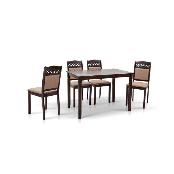 Комплект Бродвей (1+4) Тем.горіх DARK WALNUT