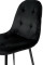 Стілець Квест, чорний / велюр чорний
